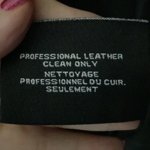 Wilson’s Leather , Black Leather Fully Lined Jacket Size Chart in pics - Picture 5 of 13